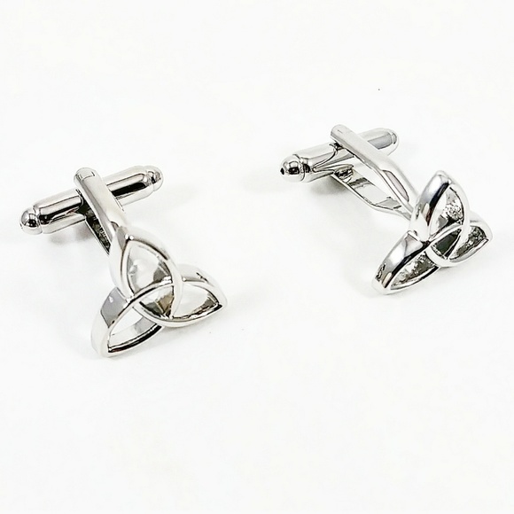 Men's Celtic Knot Cuff Links - Picture 4 of 4